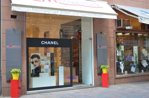 Výkladní skříň Chanel